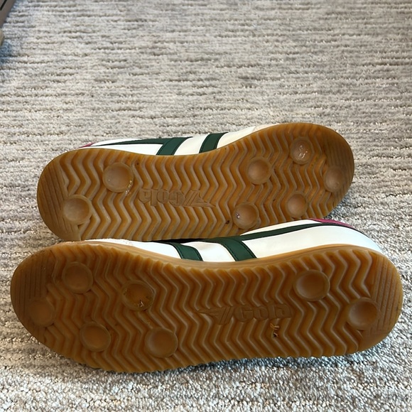 Gola torpedo in white/evergreen/fuschia - size 8 - Picture 4 of 4